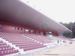 Městský stadion Alytus
 Litva (nátěr tribuny)